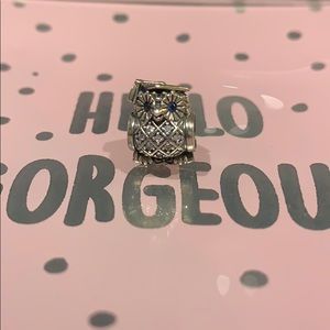 Graduation owl pandora charm